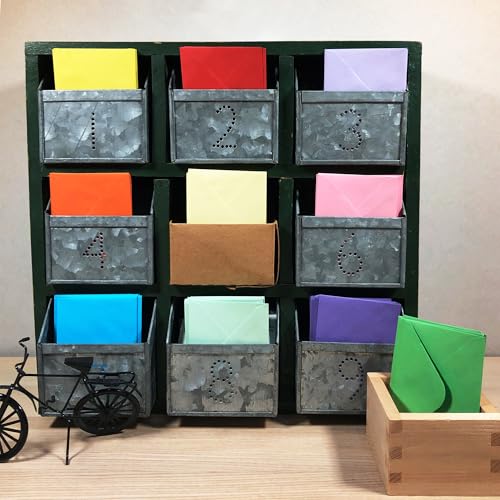 Multicolored Gift Card Envelopes - Gummed Mini Paper Envelopes, 100-Count, 4x2.7 Inches