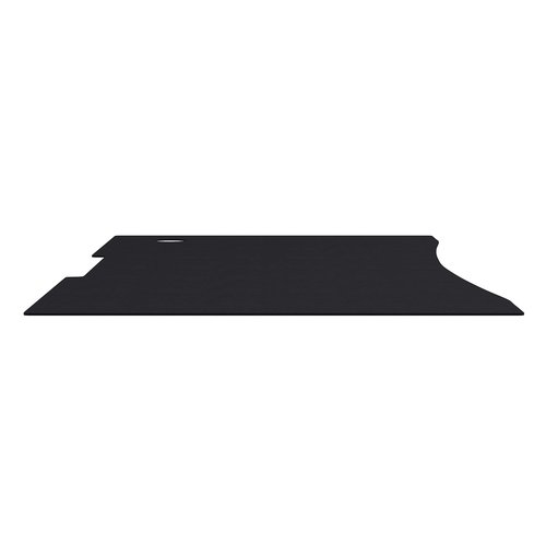 Flash Furniture Mallot Mega Size Extended Gaming Mouse Pad - Black Anti Slip Rubber Base - 45.75" x 23.75" x .125" - Micro Weave Top - Large Home Office Desk Mat