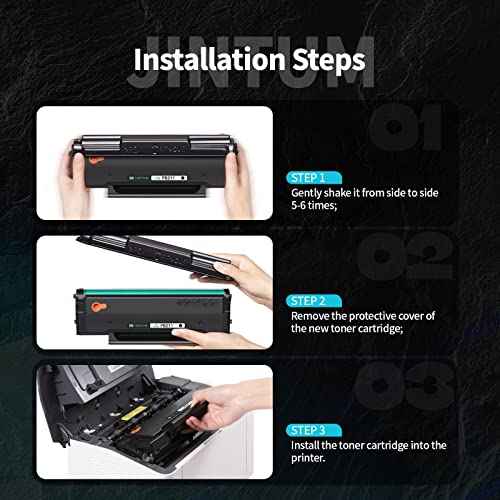 JINTUM PB-211 Toner Cartridge Replacement for Pantum PB-211 PB-211EV Toner Cartridge Compatible with Pantum P2502W M6552NW M6600NW P2500W M6602NW M6550NW Printer Toner(1 Pack,1600 Pages)