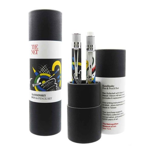 Retro 1951 x Metropolitan Kandinsky Set, Includes Rollerball Pen and Pencil (MRS-2123)