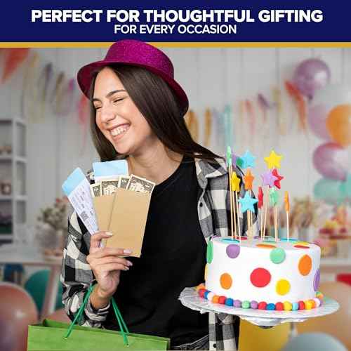 Decorably 110 Pack Kraft Small Envelopes for Money, 3.5x6.5in Brown Small Money Envelopes for Cash Gift, Coins, Gifting, Trinkets, Tip, Business