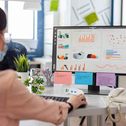 12 Pads to Do List Sticky Notes, 504 Sheets, 3x4 Inch with Line Adhesive Memo, 12 Bright Multi Colors Self-Stick Note Pads, to Do List Notepad, Easy to Use for Home, Office, Notebook