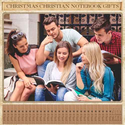 100 Pcs Christian Gifts Bulk Mini Christian Notebooks Wildflower Bible Verse Notepad Inspirational Prayer Journal Religious Christmas Church Gift for Men Women Teacher Nurse