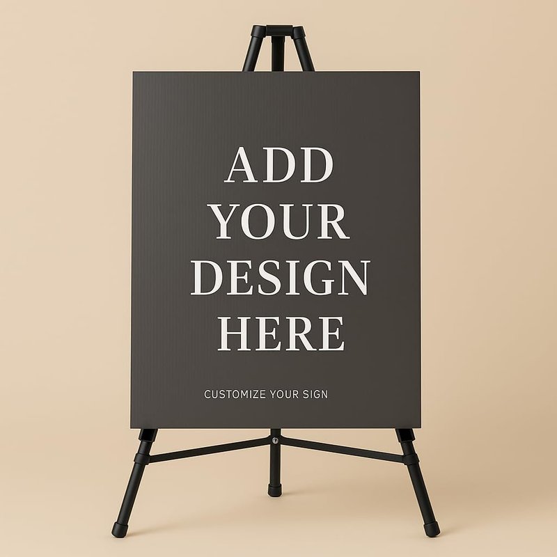 Custom Foam Board – 3/16" Thick Personalized Foam Sign with Your Text, Logo, or Image – Square or Rectangle – 6 Size Options – Ideal for Events, Displays, Presentations & More – Made in USA