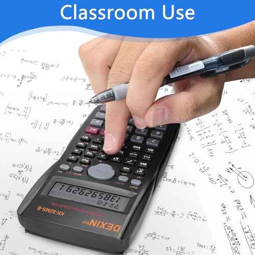 10 Pack Engineering Scientific Calculators, 2-Line Display Function Calculator, Math Calculator Ideal for Student Teacher Middle School, College and Offices