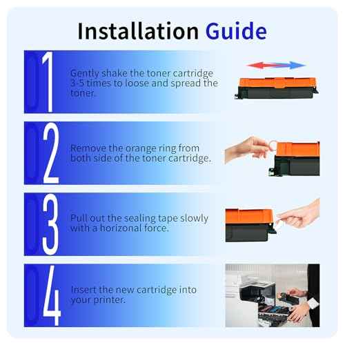 TN229XL TN229 Toner Cartridge Set Compatible with Brother TN229 TN229XL Toner Cartridge MFC-L3780CDW MFC-L3720CDW HL-L3280CDW Toner (4 Pack)