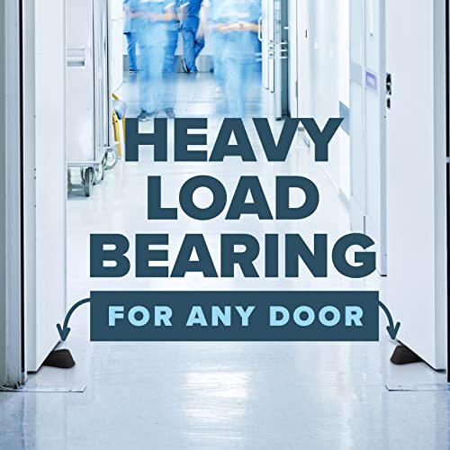 Suspension Dudes Heavy Duty Rubber Door Stopper 6.5" Black – Made in USA, Pack of 1