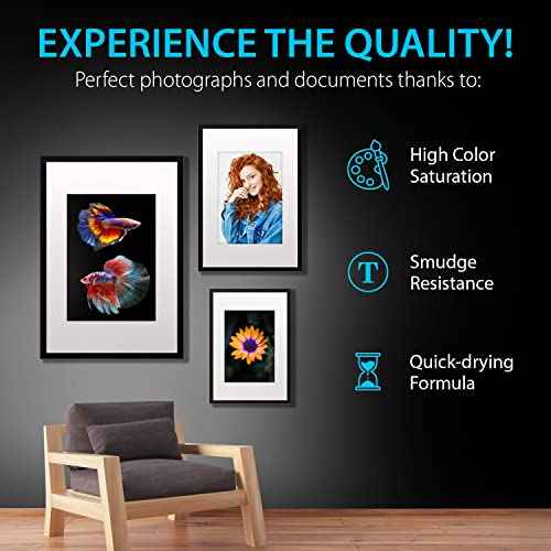 Smart Ink Remanufactured Ink Cartridge Replacement for Canon 245 245XL 246 246XLto use with Pixma MG2522 MX490 TR4520 MX492 MG2522 TR4520 TS3122 MG3022 Printers (Black & Color Combo Pack)