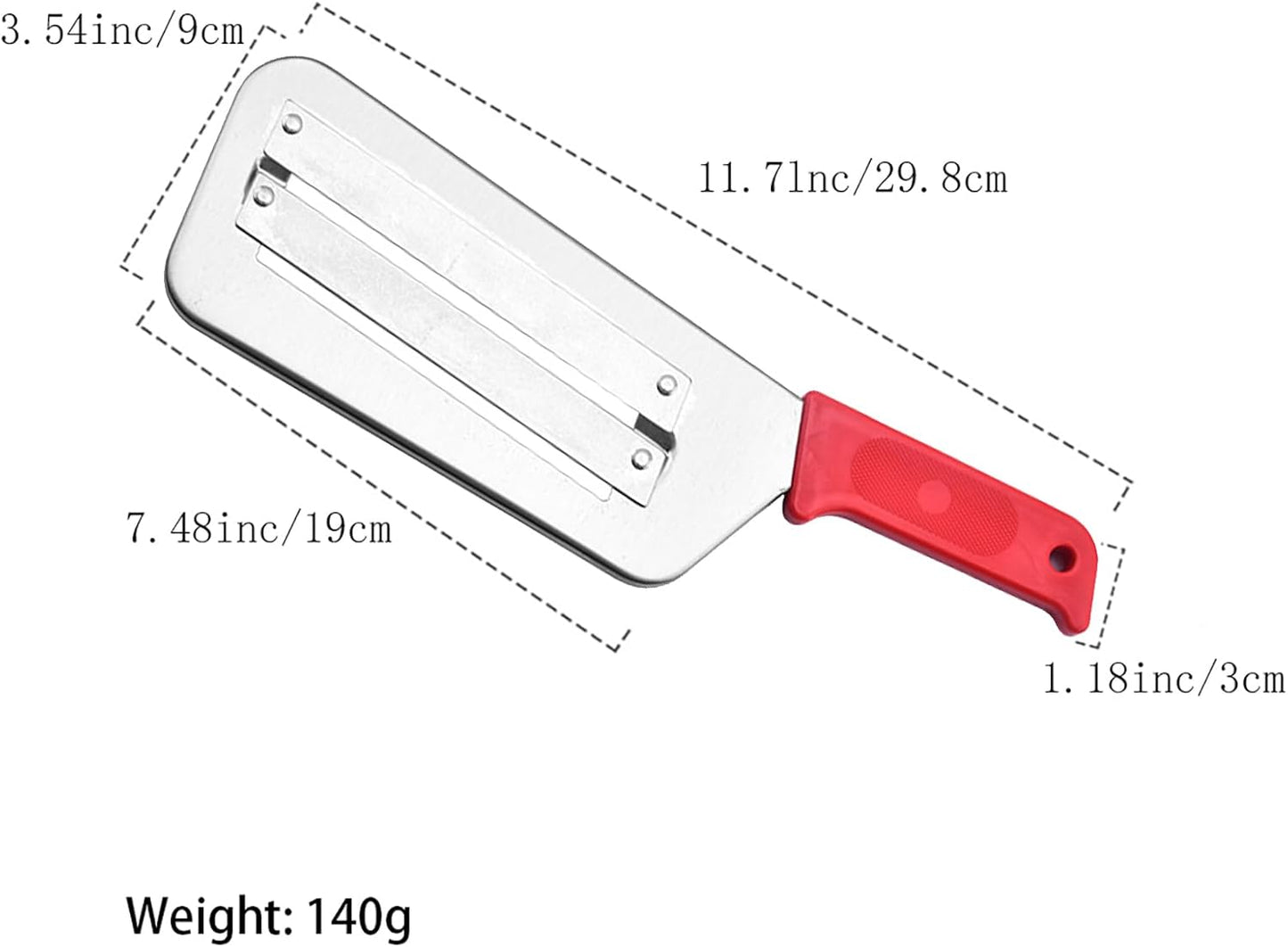 (2 Pack) Cabbage Shredder for Coleslaw,Stainless Steel Cabbage Slicer Shredder,Kitchen Lettuce Knife
