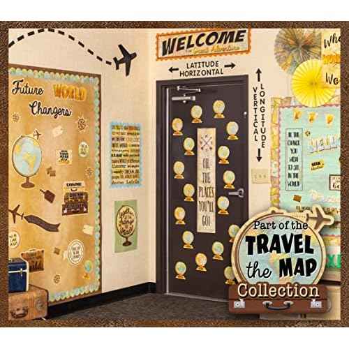 Teacher Created Resources Travel The Map Magnetic Hall Pass (TCR77476)