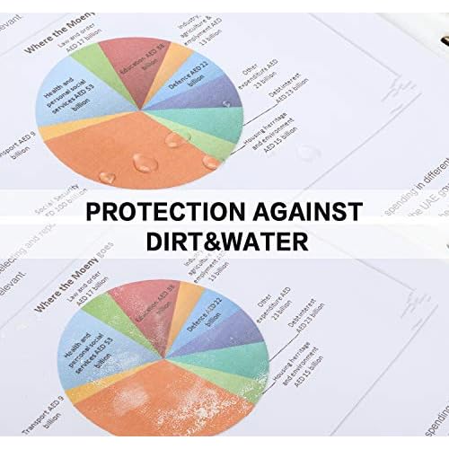 Sheet Protectors, PANDRI 600 Pack Clear Heavy Duty Plastic Page Protectors Sheet Reinforced 11-Hole Fit for 3 Ring Binder Fits Standard 8.5 x 11 Paper, 9.25 x 11.25 Top Loaded, Excluding Acid