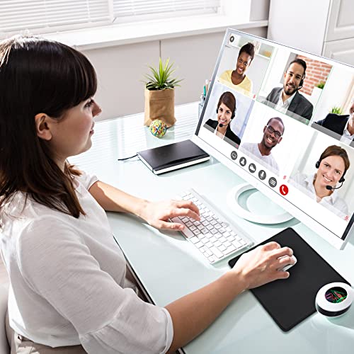 Xuhal 100 Pack Mouse Pad with Stitched Brims Black Mouse Pad 2mm Non Slip Waterproof Computers Mousepads Bulk with Rubber Base Gaming Mouse Pads for Desk Laptop Office Home 7.09 x 8.66 x 0.08 Inches