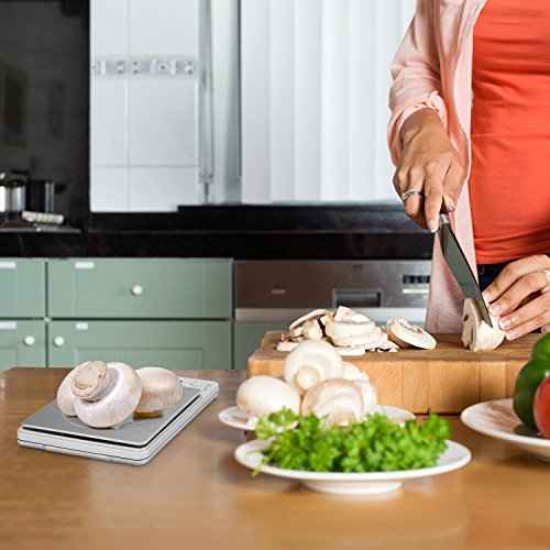 Smart Weigh Digital Pro Pocket Scale 2000g x 0.1 Grams Precise Weighing Professional Weight Food Ounces & Grams Mini Kitchen Jewelry Portable Herb Pocket Scale, Hold and Counting Function Back-Lit LCD