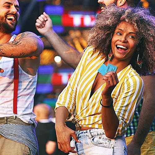 500 Pairs Raffle Tickets, Double Roll 50/50 Blue Raffle Tickets with Stub for Events, Easy Tear-Offs and Consecutive Number with Writable Back for Carnival Concert and Prize Drawings