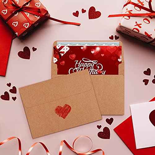 Eupako A2 White Paper Envelopes 250 Pack 4.375x5.75" Invitation Envelopes Self Seal for RSVP, Wedding, Thank you Notes, Greeting Cards, Photos, Announcements