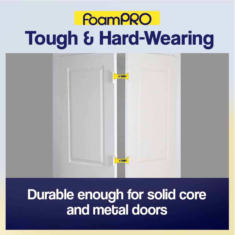 FoamPRO 132 Spray Painting Door Stand with 4 Mounting Screws - Reusable Door Painting Stand for All Door Sizes - Easy to Use Cabinet Door Painting System - 18-Pack Case