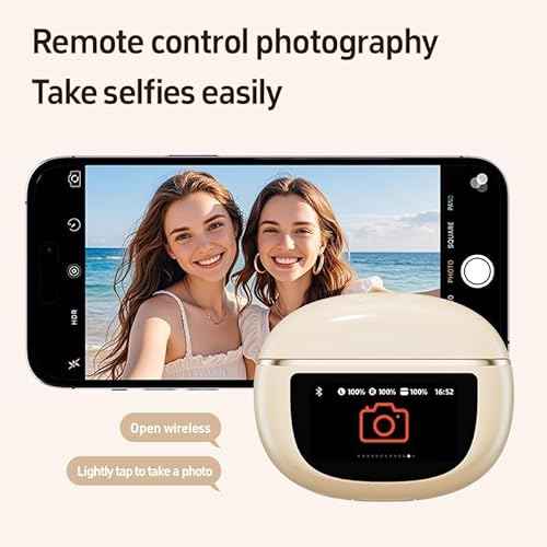 AI Real-Time Translation Earbuds,Wireless Earbuds,144 Languages Ear Buds,Two-Way Translator Earbuds, Bluetooth Headphones, Ear pods Wireless,HD Sound Translating Earbuds for Travel, Business
