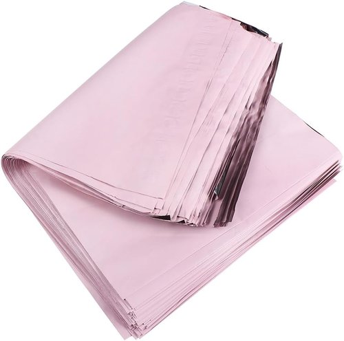 Skiennix 50Pcs Thickened Pink Mailer Bags - Eco-Friendly Shipping & Packaging Solution