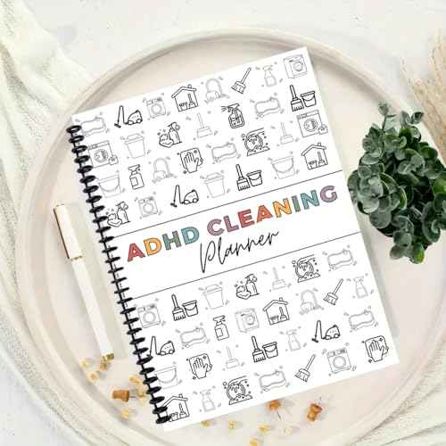 Cleaning Planner, Cleaning Schedule and Checklist Organizer, Daily Weekly Monthly Household Cleaning Planner, Chore Chart Notebook for Home, Family Cleaning Tasks, DIY Home Improvement, Editable Template