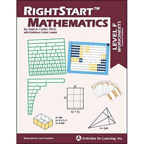 RightStart¢â Mathematics Level F Worksheets