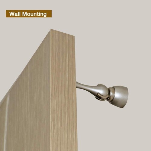 CG PLUS Magnetic Door Stop, Stainless Steel, Magnetic Door Catch, Door Holder, Door Stops, Wall Mounted, Floor Mounted, Door Banging Prevention (Small x 30pack, Satin Nickel)