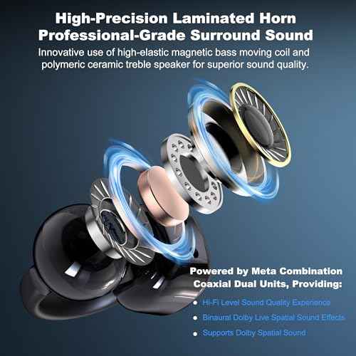 Translation Earbuds Real Time, AI 144 Language Translator Earbuds, Audifonos Traductores Ingl?s Espa?ol, 3-in-1 Open Ear Translation Headphones for Travel Learning, iOS/Android Compatible
