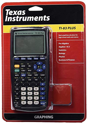 Texas Instruments TI-83 Plus Graphing Calculator - Renewed for Math & Science
