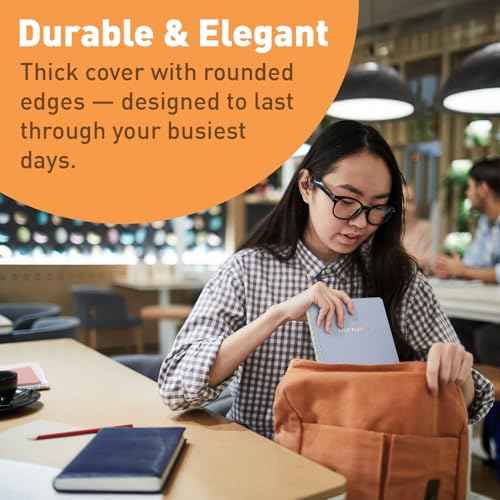 Sweetzer & Orange Daily Planner Notebook ? Undated Two-Page Daily Layout with Hourly Schedule, To-Do List, Priorities, and Notes ? 6.5" x 9.5" Spiral Bound Productivity Organizer ? 160 Pages
