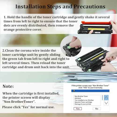 ???????????????? TN830XL Replacement for Brother TN830XL TN830 TN-830 Toner Cartridge, Compatible with HL-L2460DW DCP-L2640DW HL-L2405W HL-L2400D HL-L2480DW MFC-L2820DW MFC-L2820DWXL Printer.