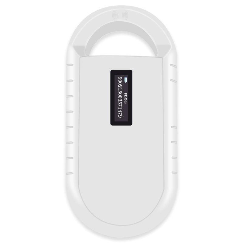 Smoostart Microchip Scanner, 1000 Records Increased Huge Data Storage Upload to PC, Scanning Distance and Speed Increase, Only Compatible with FDX-B/EMID (15/10) Digits Microchips