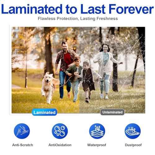9 inch Laminator Machine with 40 Laminating Sheets, A4 Thermal Laminator with 2-Min Faster Preheat, Laminating Machine 8.5 x 11 for Office, School and Home Use, Auto Shut-Off, NTC Technology