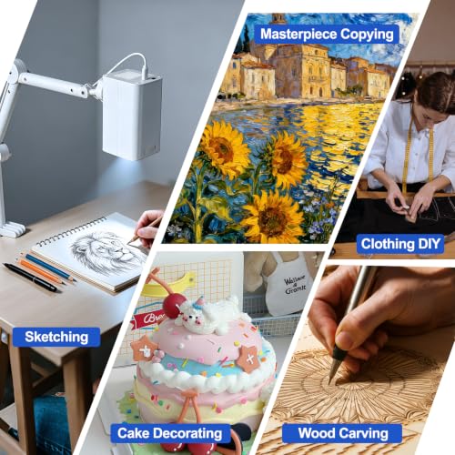 Art Projector for Tracing & Drawing, Wireless, Adjustable Stand