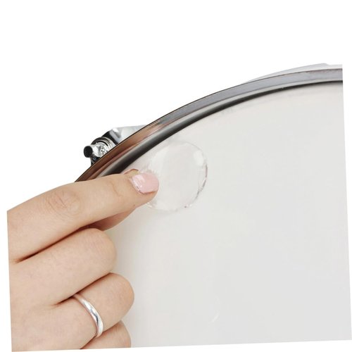 Kisangel Silicone Drum Dampening Gels 6 Pcs Drum Damper Gel Pads for Snare Tom Easy to Clean Reusable