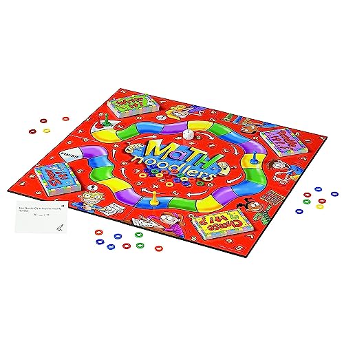 Edupress Math Noodlers Game for Grades 2-3 | Educational Card & Board Game