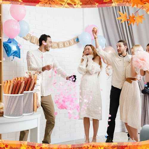 48 Sets Thanksgiving Little Pumpkin Baby Shower Favor Fall Baby Shower Pens Gifts Bulk with a Little Pumpkin Is on The Way Thank You Cards for Thanksgiving Gender Reveal Party Supplies Decor