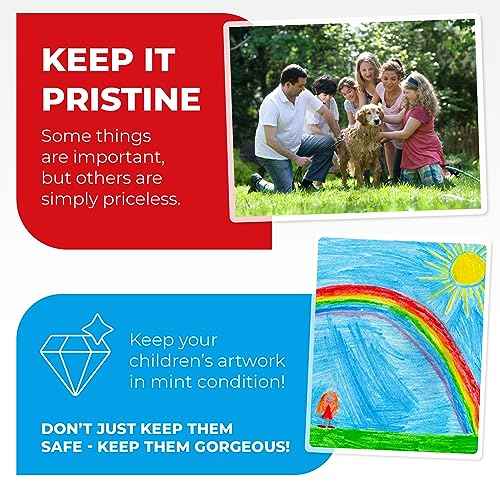 5MIL Thermal Laminating Sheets (75 Count) Photo, Notecard, I.D. Badge Sizes, Dry-Erase Friendly Laminating Pouches, Compatible with Laminators, Crystal Clear Laminated Finish