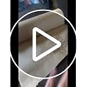 MINHAO Eco-Friendly Honeycomb Packing Paper Roll 15"x230' Brown with Fragile Stickers