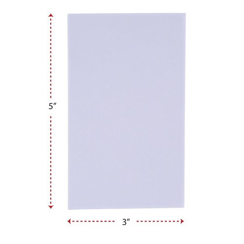 Universal Scratch Pad Value Pack, Unruled, 3 x 5, White, 100 Sheets, 180/Carton
