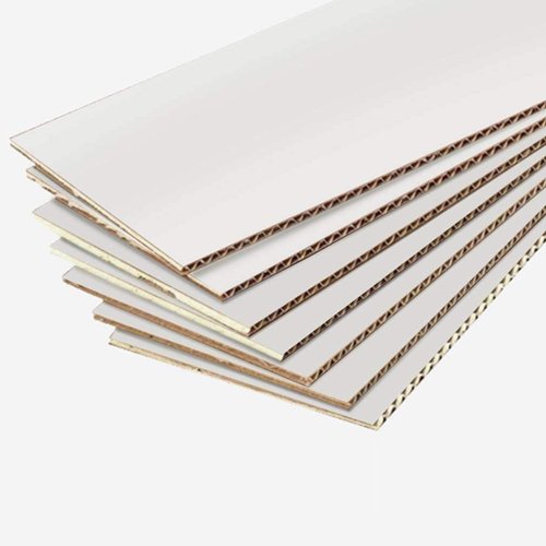 Calenzana Shipping Boxes - White Corrugated Cardboard | Set of 25 | 10x7x5 Inches for Small Business Packing