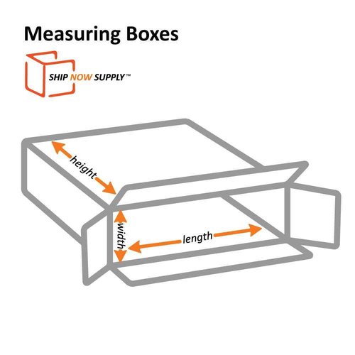 Ship Now Supply SNHD36642FOL Side Loading Boxes, 36"L x 6"W x 42"H, Kraft (Pack of 5)