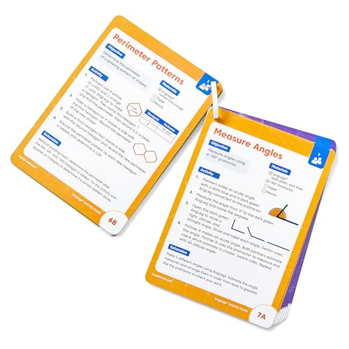 hand2mind AngLegs Small Group Set with 8 Protractors, Geometry Manipulatives, Geometric Shapes for Classroom, Montessori Math Materials, Math Teaching Tools, 4th Grade Math Manipulatives for Kids