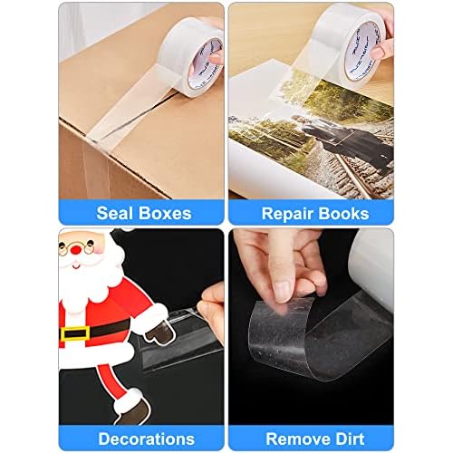 JARLINK Clear Packing Tape (36 Rolls), Heavy Duty Packaging Tape for Shipping Packaging Moving Sealing, 1.88 inches Wide, 55 Yards Per Roll, 1980 Total Yards
