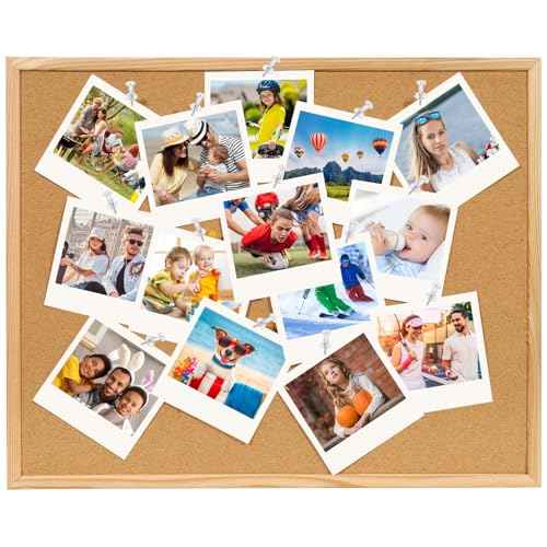 200 Pcs Push Pins Tacks, Thumb Tacks for Wall, Clear Plastic Head, Steel Point, Decorative Push Pins, Standard Thumb Tacks for Bulletin Board, Corkboard, Map, Calendar, Photo, Home, Office