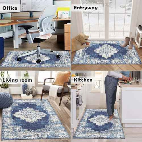 Office Chair Mat,Carpet Computer Chair Mat On Carpet Desk Chair Rug for Carpeted Floors