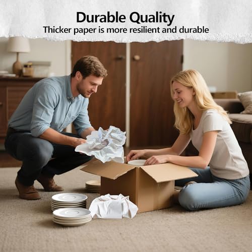 MAXTBEE Packing Paper Sheets for Moving, 200 Heavy-Duty & Durable