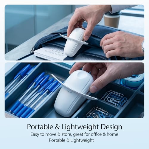 Desktop Paper Clamp Holder for A4 Documents, Non-Slip Office Organizer