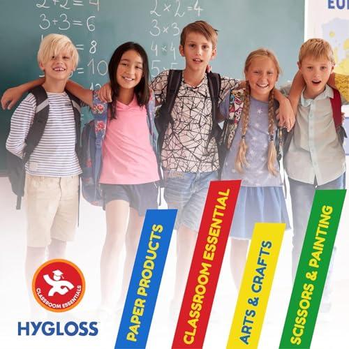 Hygloss 24 Pcs Blank Storybooks for Kids - Bulk Small Notebooks Journals White Soft Cover Notebooks - 5.5x8.5-24 Half-Lined Pages - Blank Books for Kids to Write Stories & Illustrate