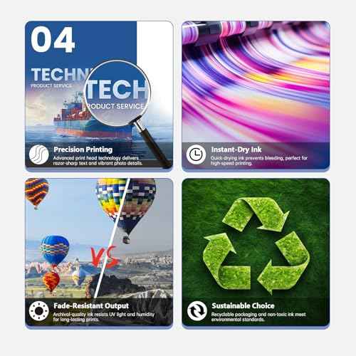 4-Pack LC3037XXL LC3037 XXL LC3039 High Yield Ink Cartridges Replacement for Brother MFC-J6545DW J5845DW J6945DW Compatible with LC3037XXL LC3037 XXL LC3039 (Black Cyan Magenta Yellow)