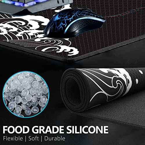 X-Raypad Aqua Control Plus Wave Gaming Mouse Pad, Ultra-High Precision Mouse Pad with Perfect Speed and Control Capability, Consistent X and Y Glide, Designed for Fps Players with Low DPI Requirements
