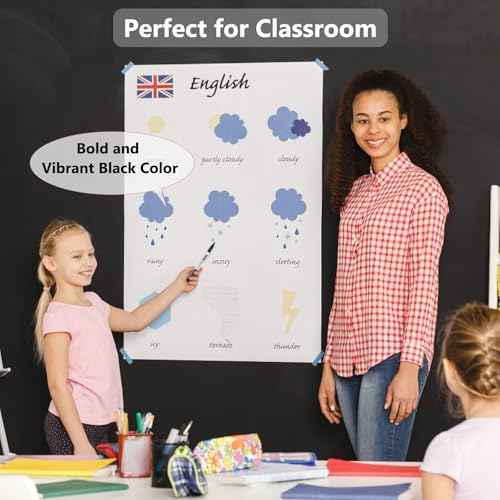 SFAIH Fine Tip Dry Erase Markers - 144 Pack Black Whiteboard Erasable Markers Bulk for Kids Adults, Ideal for Classroom School Office Home Use on White Board, Non-Toxic Easy Clean